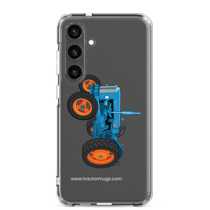 The Tractor Mugs Store Samsung Galaxy S24 Plus Fordson Power Major (1958) | Clear Case for Samsung® Quality Farmers Merch