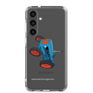 The Tractor Mugs Store Samsung Galaxy S24 Plus Fordson Super Dexta | Clear Case for Samsung® Quality Farmers Merch