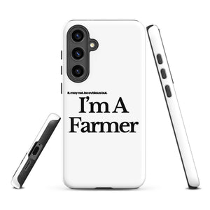 The Tractor Mugs Store Samsung Galaxy S24 Plus I'M A FARMER | Tough case for Samsung® Quality Farmers Merch