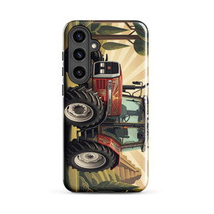 The Tractor Mugs Store Samsung Galaxy S24 Plus Massey Ferguson 6180 | Art Deco Tough case for Samsung® Quality Farmers Merch