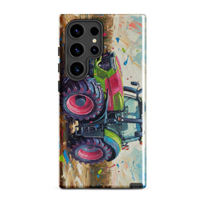 The Tractor Mugs Store Samsung Galaxy S24 Ultra Deutz-Fahr 9340 Splash Art | Tough case for Samsung® Quality Farmers Merch