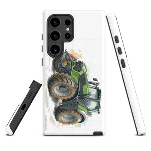 The Tractor Mugs Store Samsung Galaxy S24 Ultra Deutz-Fahr 9340 Watercolor | Tough case for Samsung® Quality Farmers Merch