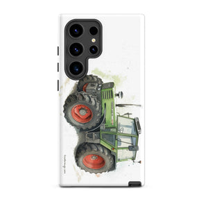 The Tractor Mugs Store Samsung Galaxy S24 Ultra Fendt 308 LSA 4WD Watercolor | Tough case for Samsung® Quality Farmers Merch