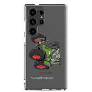 The Tractor Mugs Store Samsung Galaxy S24 Ultra Fendt Vario 313 | Clear Case for Samsung® Quality Farmers Merch