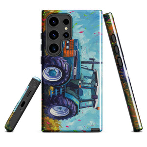 The Tractor Mugs Store Samsung Galaxy S24 Ultra Ford 8340 Splash Art | Tough case for Samsung® Quality Farmers Merch