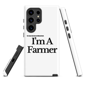 The Tractor Mugs Store Samsung Galaxy S24 Ultra I'M A FARMER | Tough case for Samsung® Quality Farmers Merch