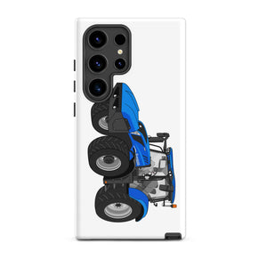 The Tractor Mugs Store Samsung Galaxy S24 Ultra New Holland T6 180 Methane | Tough case for Samsung® Quality Farmers Merch
