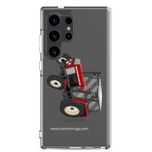 The Tractor Mugs Store Samsung Galaxy S24 Ultra Zetor Crystal 8011 | Clear Case for Samsung® Quality Farmers Merch
