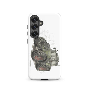 The Tractor Mugs Store Samsung Galaxy S25 Fendt Favorit 818 Pencil Sketch | Tough case for Samsung® Quality Farmers Merch