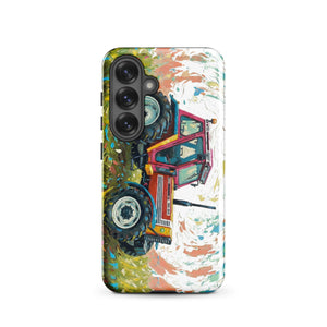 The Tractor Mugs Store Samsung Galaxy S25 FIAT 90-90 DT Splash Art | Tough case for Samsung® Quality Farmers Merch