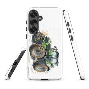 The Tractor Mugs Store Samsung Galaxy S25 Plus Deutz-Fahr 9340 Watercolor | Tough case for Samsung® Quality Farmers Merch
