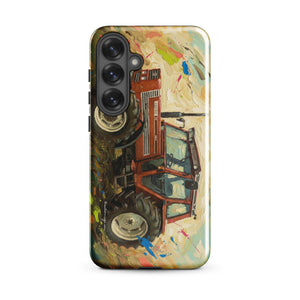 The Tractor Mugs Store Samsung Galaxy S25 Plus FIAT 110-90 DT Splash Art | Tough case for Samsung® Quality Farmers Merch