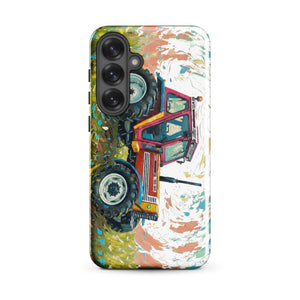 The Tractor Mugs Store Samsung Galaxy S25 Plus FIAT 90-90 DT Splash Art | Tough case for Samsung® Quality Farmers Merch