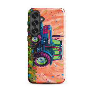The Tractor Mugs Store Samsung Galaxy S25 Plus Ford 6640 Splash Art | Tough case for Samsung® Quality Farmers Merch