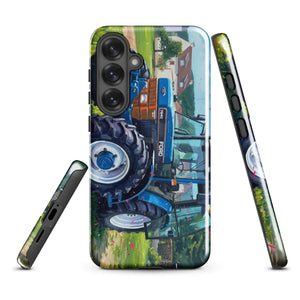 The Tractor Mugs Store Samsung Galaxy S25 Plus Ford 7840 Splash Art | Tough case for Samsung® Quality Farmers Merch