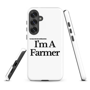 The Tractor Mugs Store Samsung Galaxy S25 Plus I'M A FARMER | Tough case for Samsung® Quality Farmers Merch