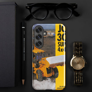 The Tractor Mugs Store Samsung Galaxy S25 Plus JCB 3CX 4x4x4 Brochure | Tough case for Samsung® Quality Farmers Merch
