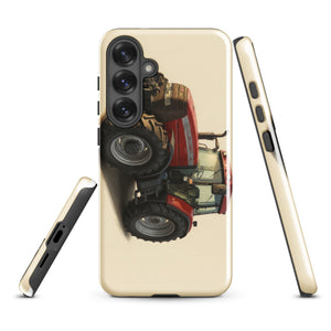 The Tractor Mugs Store Samsung Galaxy S25 Plus McCormick MTX 150 Signature Edition Oil Painting | Tough case for Samsung® Quality Farmers Merch