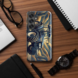 The Tractor Mugs Store Samsung Galaxy S25 Plus New Holland TM 155  | Art Deco Tough case for Samsung® Quality Farmers Merch