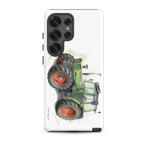 The Tractor Mugs Store Samsung Galaxy S25 Ultra Fendt 308 LSA 4WD Watercolor | Tough case for Samsung® Quality Farmers Merch