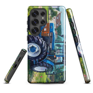 The Tractor Mugs Store Samsung Galaxy S25 Ultra Ford 7840 Splash Art | Tough case for Samsung® Quality Farmers Merch