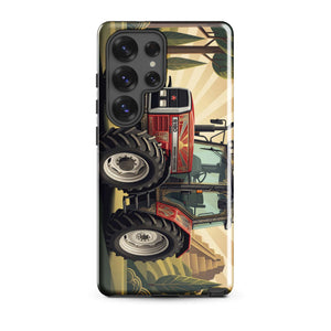 The Tractor Mugs Store Samsung Galaxy S25 Ultra Massey Ferguson 6180 | Art Deco Tough case for Samsung® Quality Farmers Merch