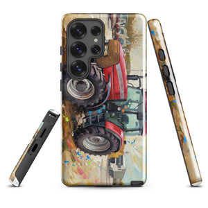 The Tractor Mugs Store Samsung Galaxy S25 Ultra McCormick MTX 150 Signature Edition Splash Art | Tough case for Samsung® Quality Farmers Merch