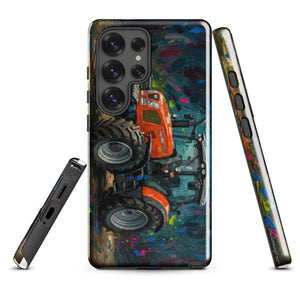 The Tractor Mugs Store Samsung Galaxy S25 Ultra SAME Explorer 105 (Stage V) Splash Art | Tough case for Samsung® Quality Farmers Merch