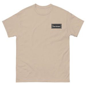 The Tractor Mugs Store Sand / S Oasis Style Farmer Unisex | Classic Tee Embroidered Quality Farmers Merch