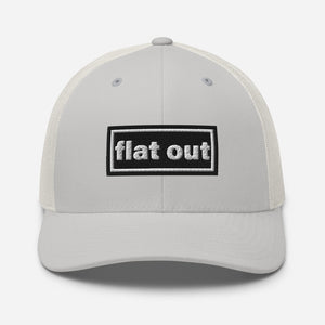 The Tractor Mugs Store Silver Oasis Style Retro Flat Out | Trucker Cap Quality Farmers Merch