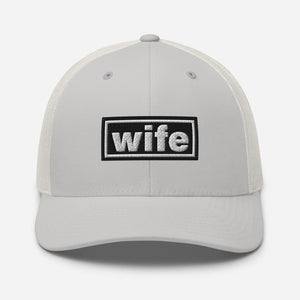 The Tractor Mugs Store Silver Oasis Style Retro Wife | Trucker Cap Quality Farmers Merch