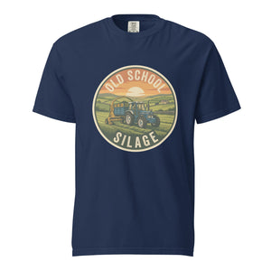 The Tractor Mugs Store True Navy / S Ford 7810 Old School Silage | Unisex Premium T-shirt Quality Farmers Merch