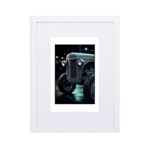 The Tractor Mugs Store White Ferguson TE20 | Framed Poster Quality Farmers Merch