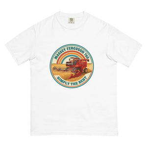 The Tractor Mugs Store White Massey Ferguson 760 Massey Ferguson 760 SIMPLY THE BEST Retro | Unisex Premium T-shirt Quality Farmers Merch