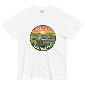 The Tractor Mugs Store White / S Claas Silage Contractor | Unisex Premium  T-Shirt Quality Farmers Merch