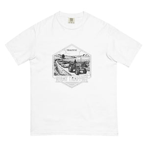 The Tractor Mugs Store White / S Massey Ferguson 135 TRAFFIC WHAT TRAFFIC? Moose | Unisex Premium T-shirt Quality Farmers Merch