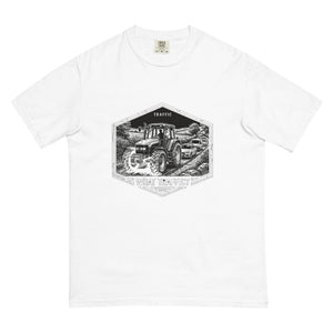 The Tractor Mugs Store White / S New Holland TM 135 TRAFFIC WHAT TRAFFIC? Moose | Unisex Premium T-shirt Quality Farmers Merch