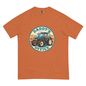 The Tractor Mugs Store Yam New Holland TM 135 DADDY'S OFFICE Retro | Unisex Premium T-shirt Quality Farmers Merch