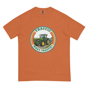 The Tractor Mugs Store Yam / S John Deere 7810 TRAFFIC WHAT TRAFFIC? Retro | Unisex Premium T-shirt Quality Farmers Merch