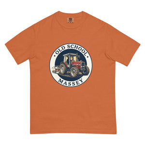 The Tractor Mugs Store Yam / S Massey Ferguson 3075 OLD SCHOOL MASSEY Engraving | Unisex Premium T-shirt Quality Farmers Merch
