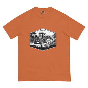 The Tractor Mugs Store Yam / S Massey Ferguson 3075 TRAFFIC WHAT TRAFFIC? Moose | Unisex Premium T-shirt Quality Farmers Merch