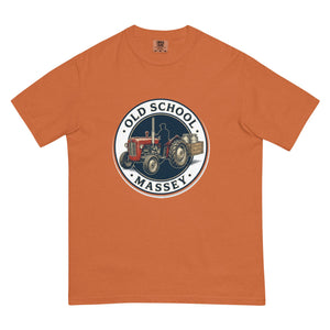 The Tractor Mugs Store Yam / S Massey Ferguson 35X OLD SCHOOL MASSEY Engraving | Unisex Premium T-shirt Quality Farmers Merch