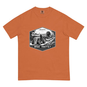 The Tractor Mugs Store Yam / S Massey Ferguson 35X TRAFFIC WHAT TRAFFIC? Moose | Unisex Premium T-shirt Quality Farmers Merch