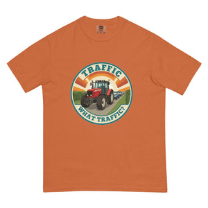 The Tractor Mugs Store Yam / S Massey Ferguson 6480 TRAFFIC WHAT TRAFFIC? Retro | Unisex Premium T-shirt Quality Farmers Merch