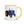 The Tractor Mugs Store Yellow Fordson E27N L4 | Mug with Color Inside Quality Farmers Merch