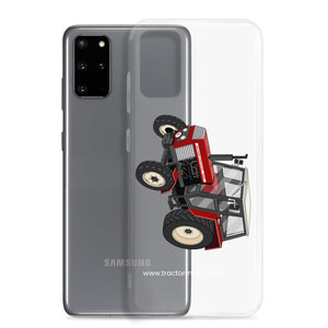The Tractor Mugs Store Zetor Crystal 8011 | Clear Case for Samsung® Quality Farmers Merch