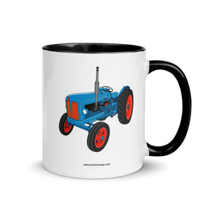 The Tractors Mugs Store 11 oz Fordson Super Dexta | Mug with Color Inside Quality Farmers Merch
