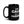 The Tractors Mugs Store 15 oz KEEP CALM be a FARMER Black Glossy Mug Quality Farmers Merch