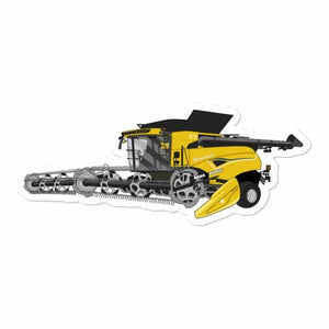 The Tractors Mugs Store 15″×3.75″ New Holland CR Combine Harvester (2004). Bubble-free stickers Quality Farmers Merch
