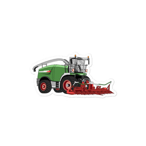 The Tractors Mugs Store 4″×4″ Fendt Katana 85 Forage Harvester Bubble-free stickers Quality Farmers Merch